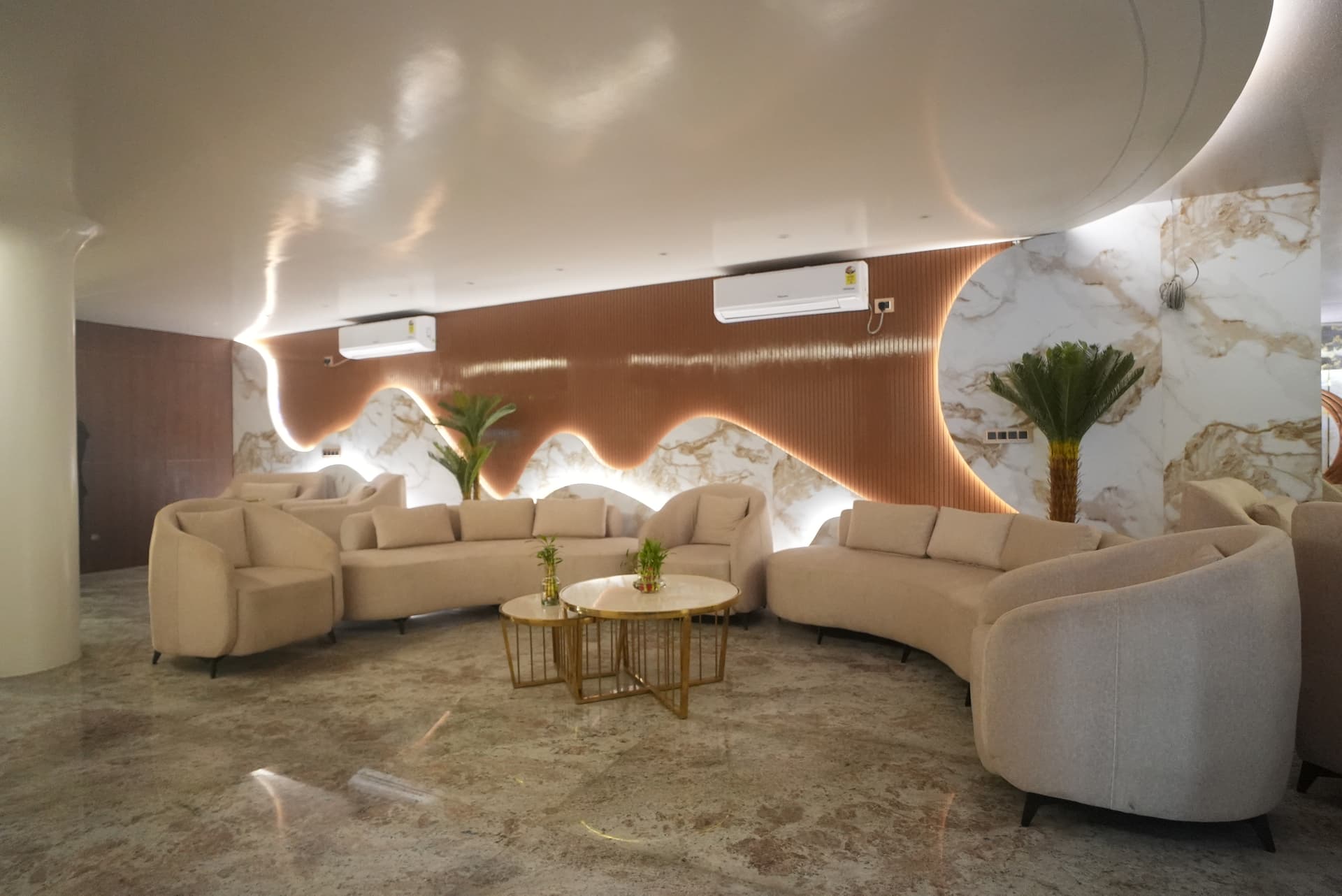 Restaurant interior dining ambience