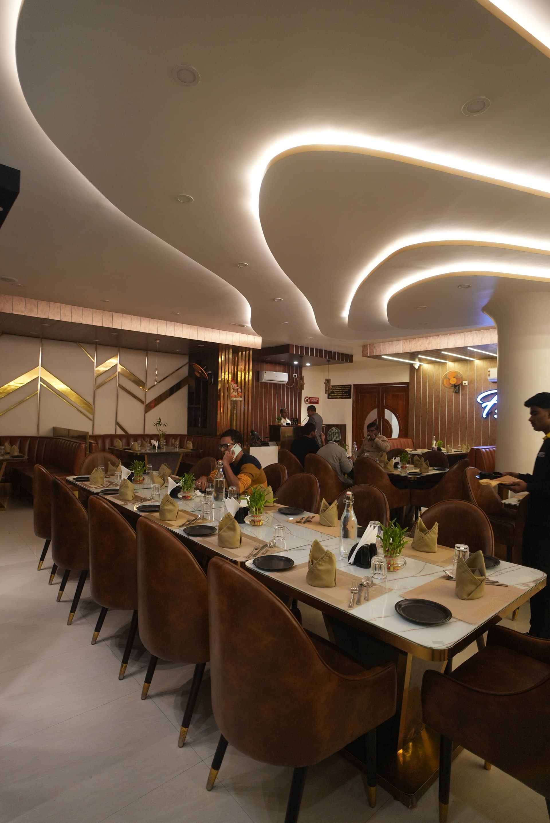 Restaurant dining area